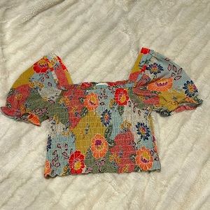 Colorful Crop Top